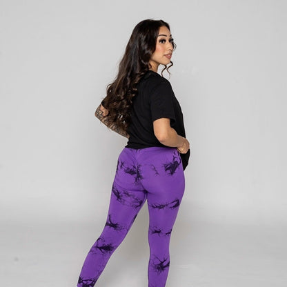 VIOLET NIGHT SPORT LEGGINGS