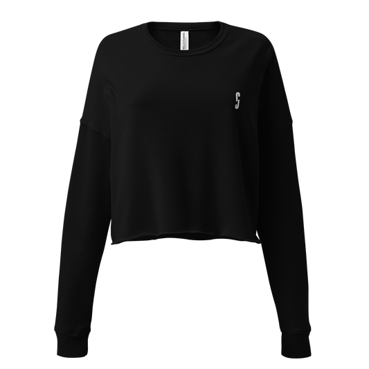 Fleece Crop Sweatshirt