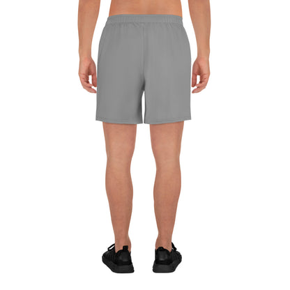 Grey Mid Cut Flow Running Shorts