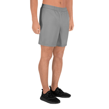 Grey Mid Cut Flow Running Shorts