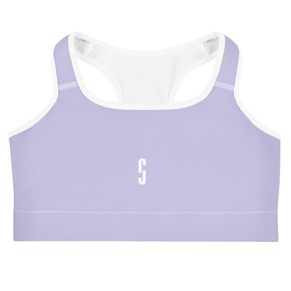 Light Purple Racerback Sports Bra