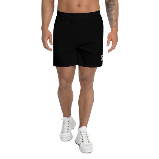 Black Mid Flow Running Shorts