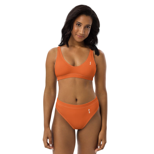 Original Orange high-waisted bikini