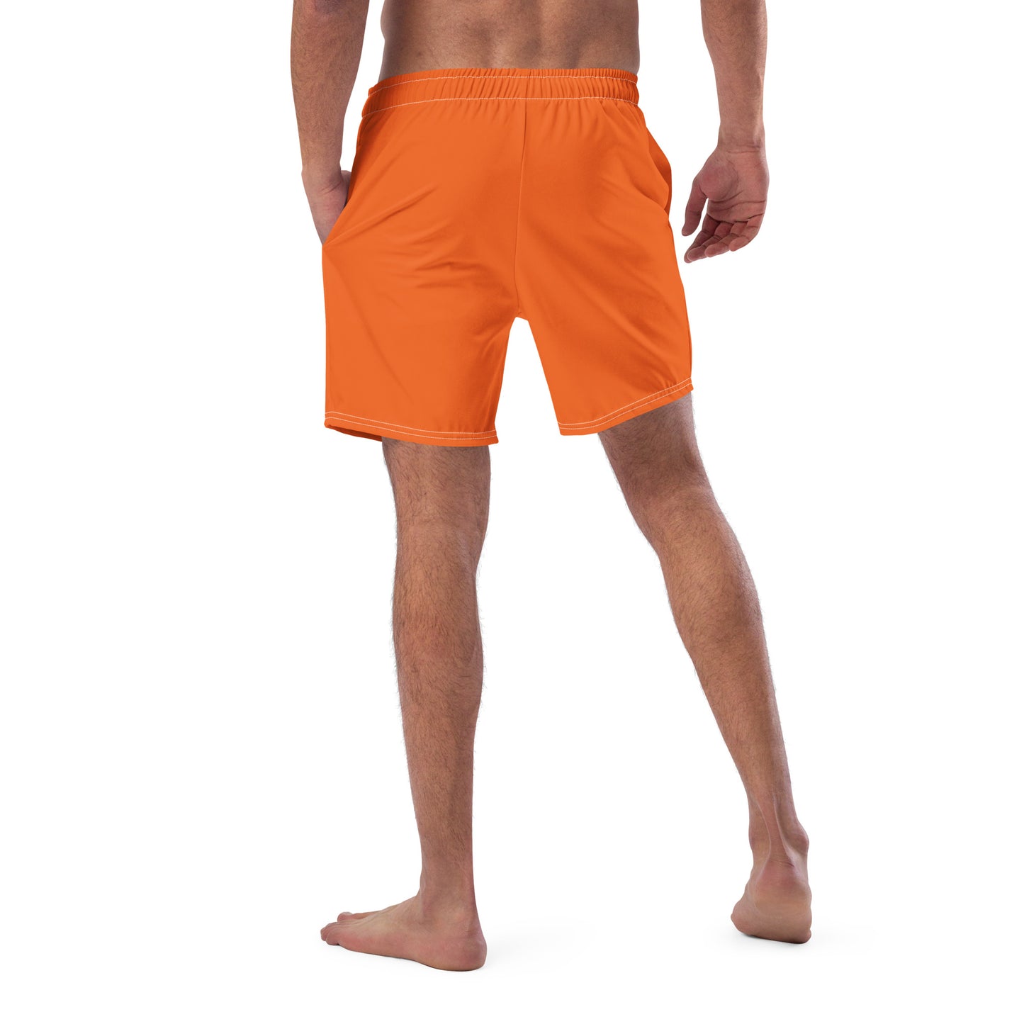 Logo Orange swim trunks