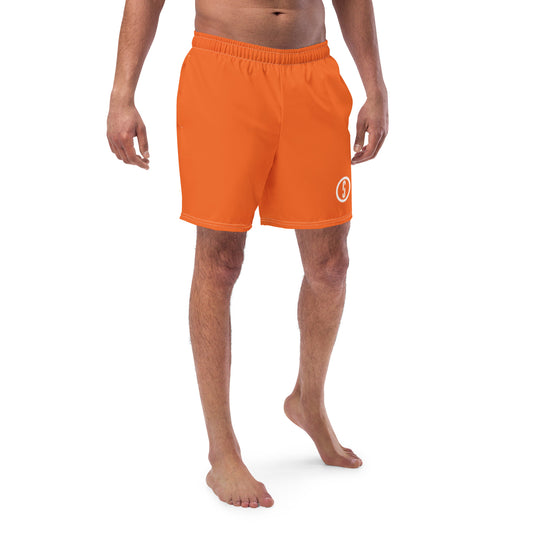 Logo Orange swim trunks