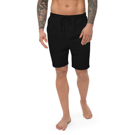 Original Black Logo fleece shorts